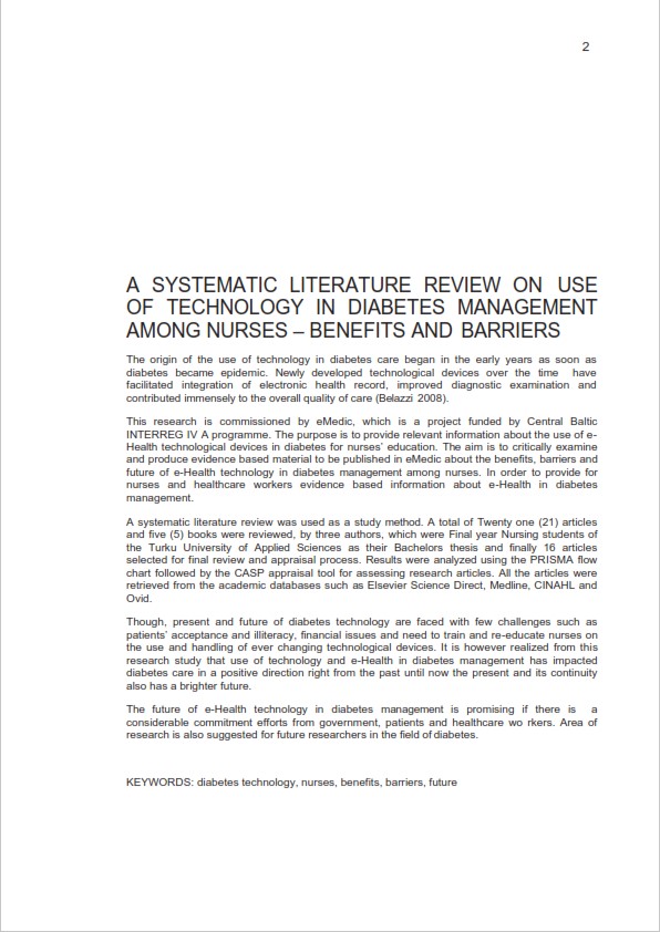 Systematic Review Dissertation